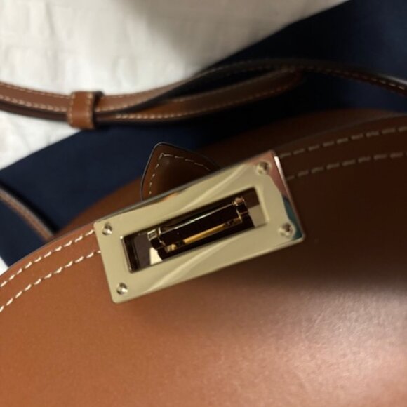 As New, Aspinal of London Portobello Crossbody Bag, Tan - Picture 4 of 11